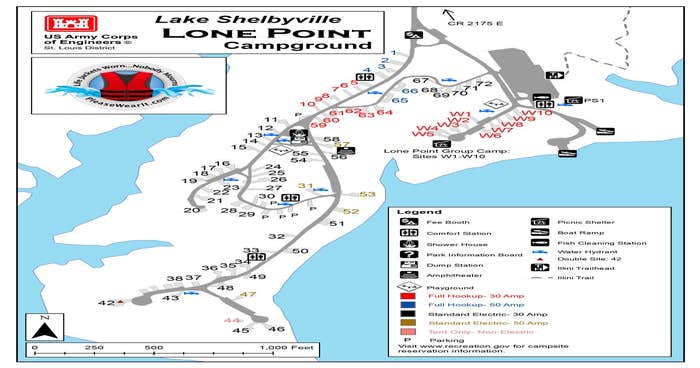 Lone Point Camping | Shelbyville, IL