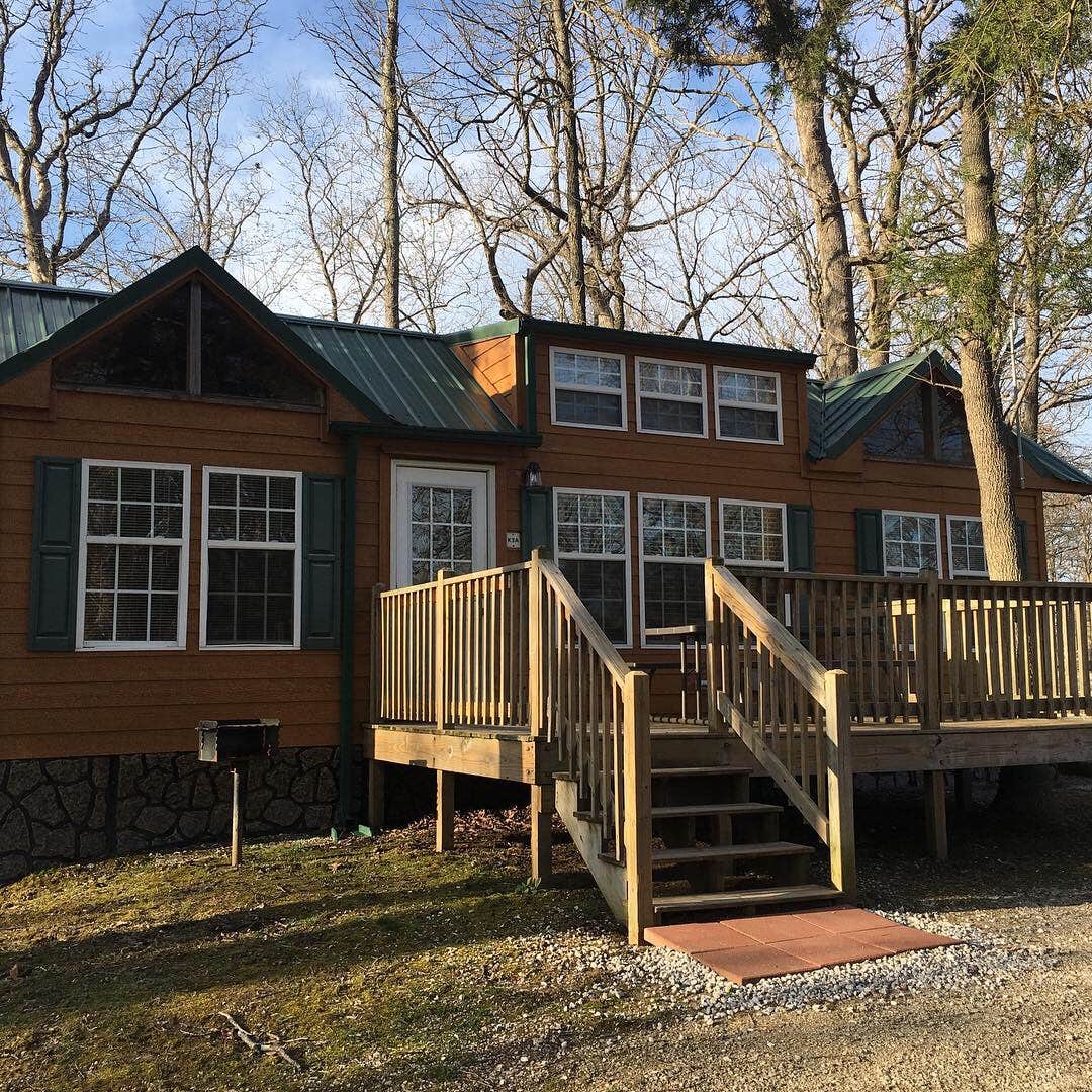 Cyndi N.'s photo of a cabin at Perryville RV Resort By Rjourney near Murphysboro, IL
