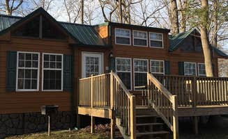 Cyndi N.'s photo of a cabin at Perryville RV Resort By Rjourney near Pomona, IL