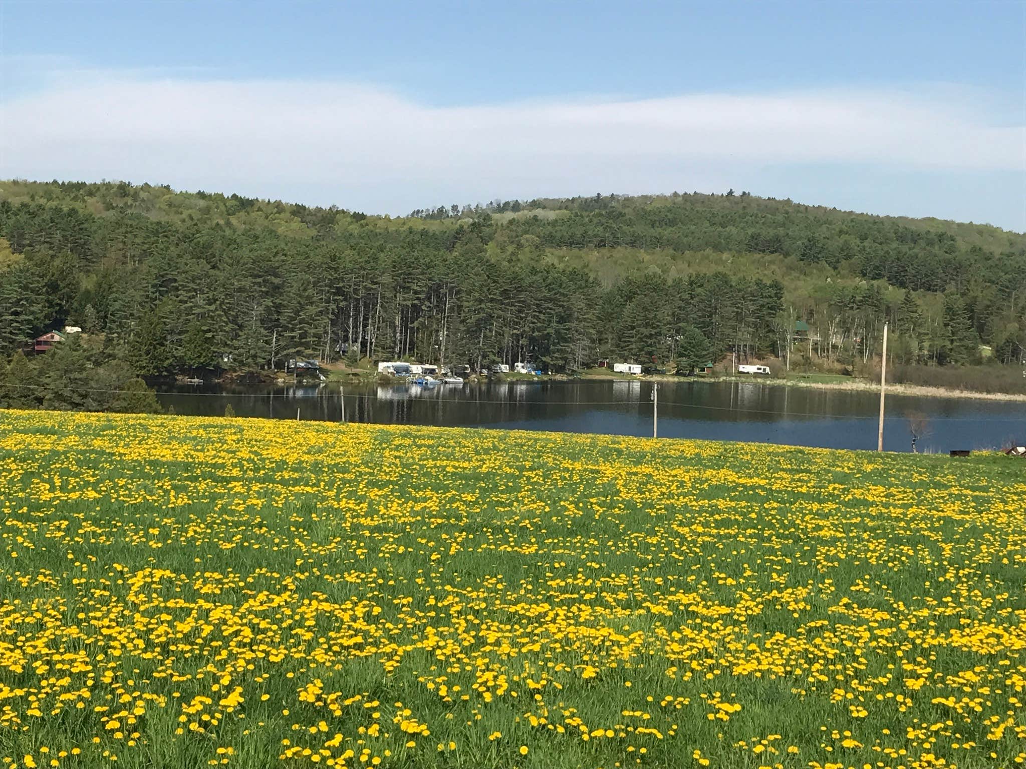 Camper-submitted photo at Pleasant Valley Campground near Bolton Valley, VT