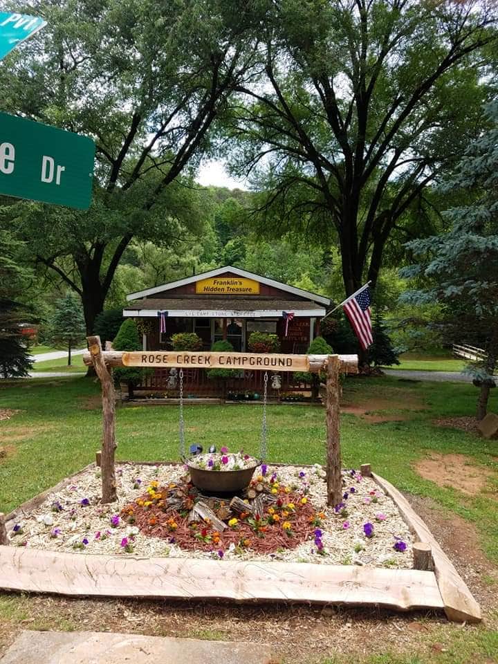 Camper submitted image from Rose Creek Campground and Cabins Franklin, NC - 5