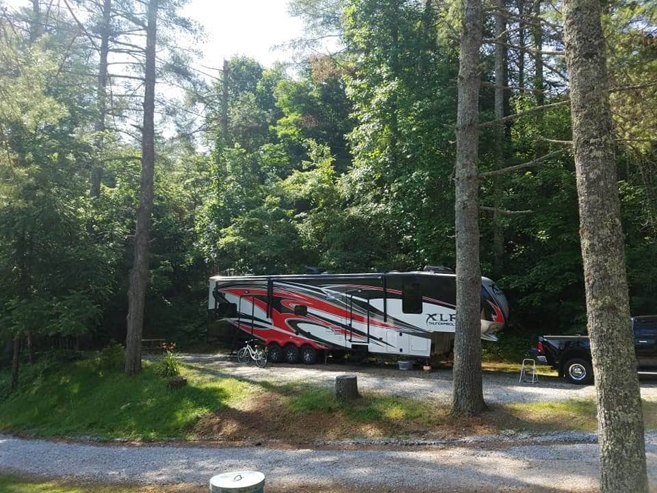 Camper-submitted photo at Rose Creek Campground and Cabins Franklin, NC near Franklin, NC