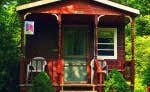 Kathy M.'s photo of a cabin at Rose Creek Campground and Cabins Franklin, NC near Dillard, GA