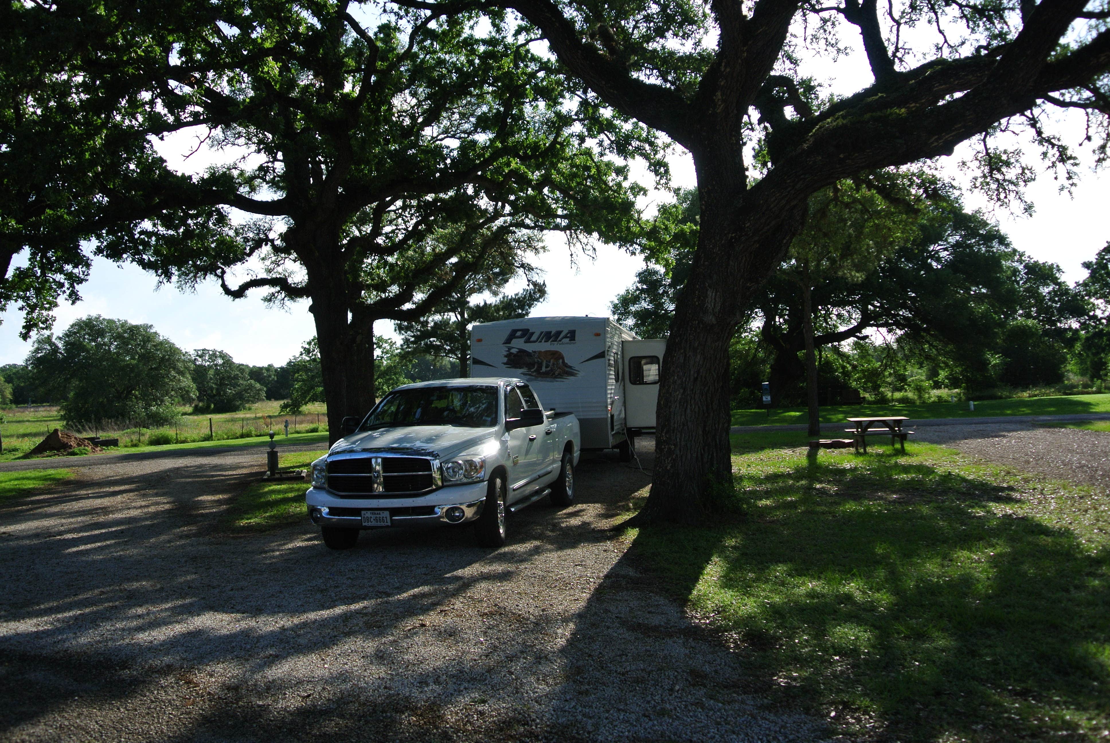 Camper-submitted photo at Whispering Oaks RV Park near La Grange, TX
