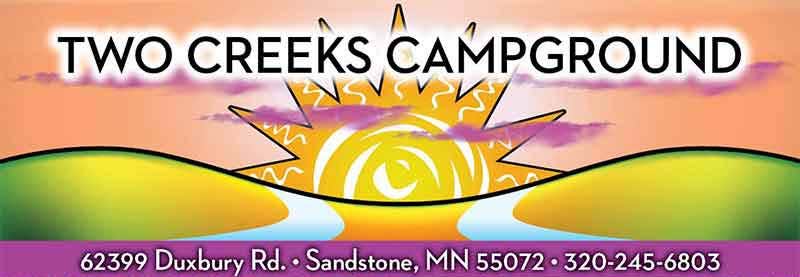 Camping near Brno Farm: Two Creeks Campground, Danbury, Minnesota