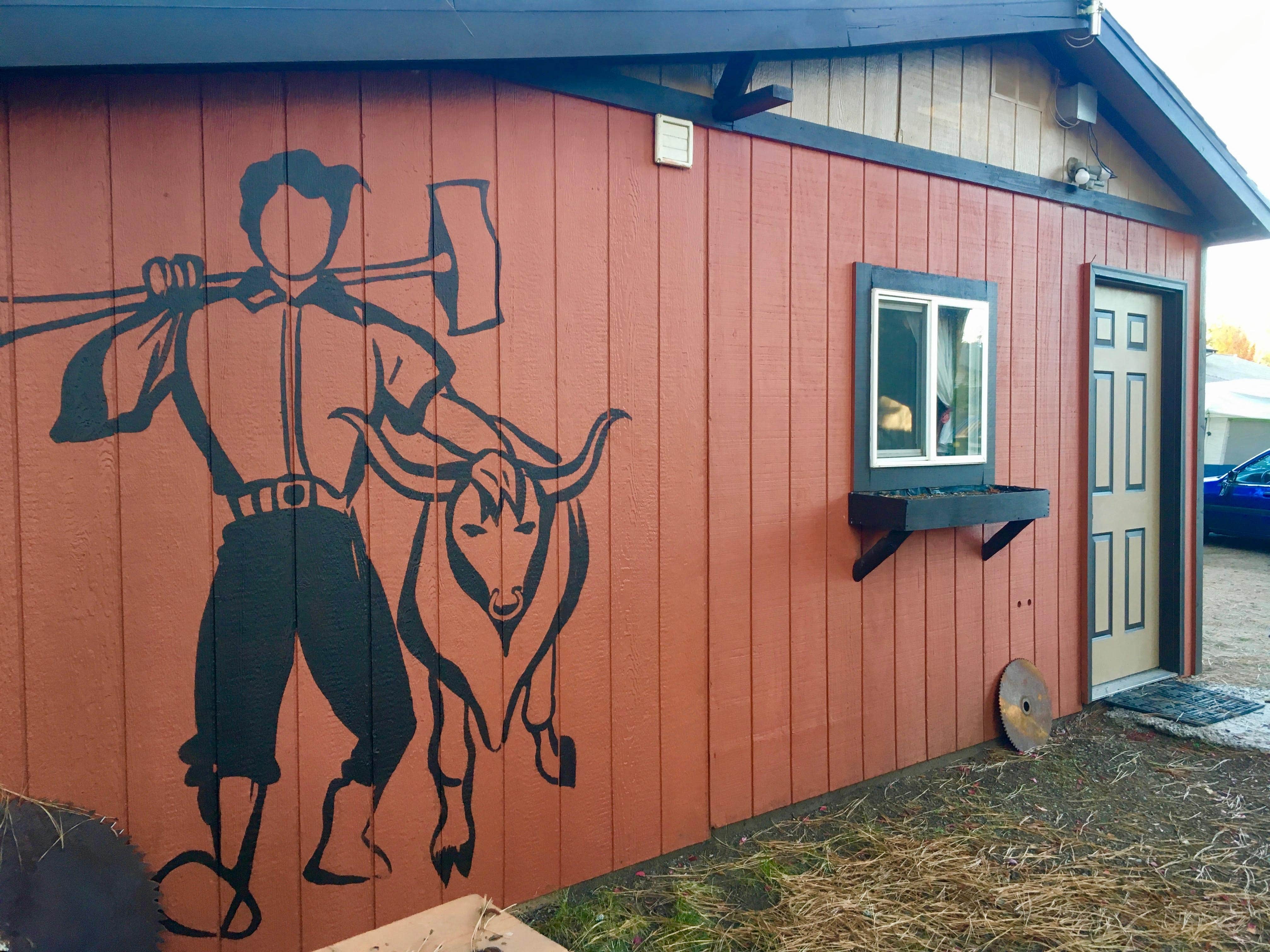 Camper-submitted photo at Tamarack RV Park And Vacation Cabins near Harrison, ID