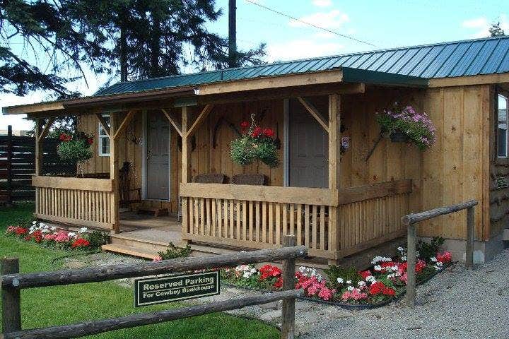 Dan R.'s photo of a cabin at Tamarack RV Park And Vacation Cabins in Idaho