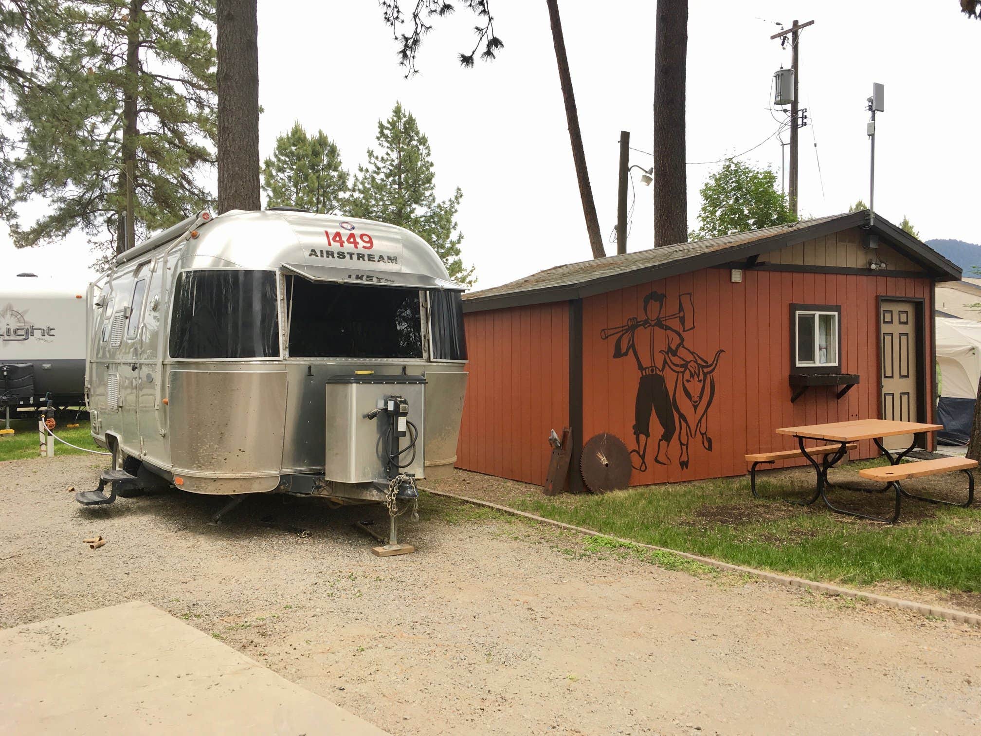 Camper-submitted photo at Tamarack RV Park And Vacation Cabins near Coeur d'Alene, ID