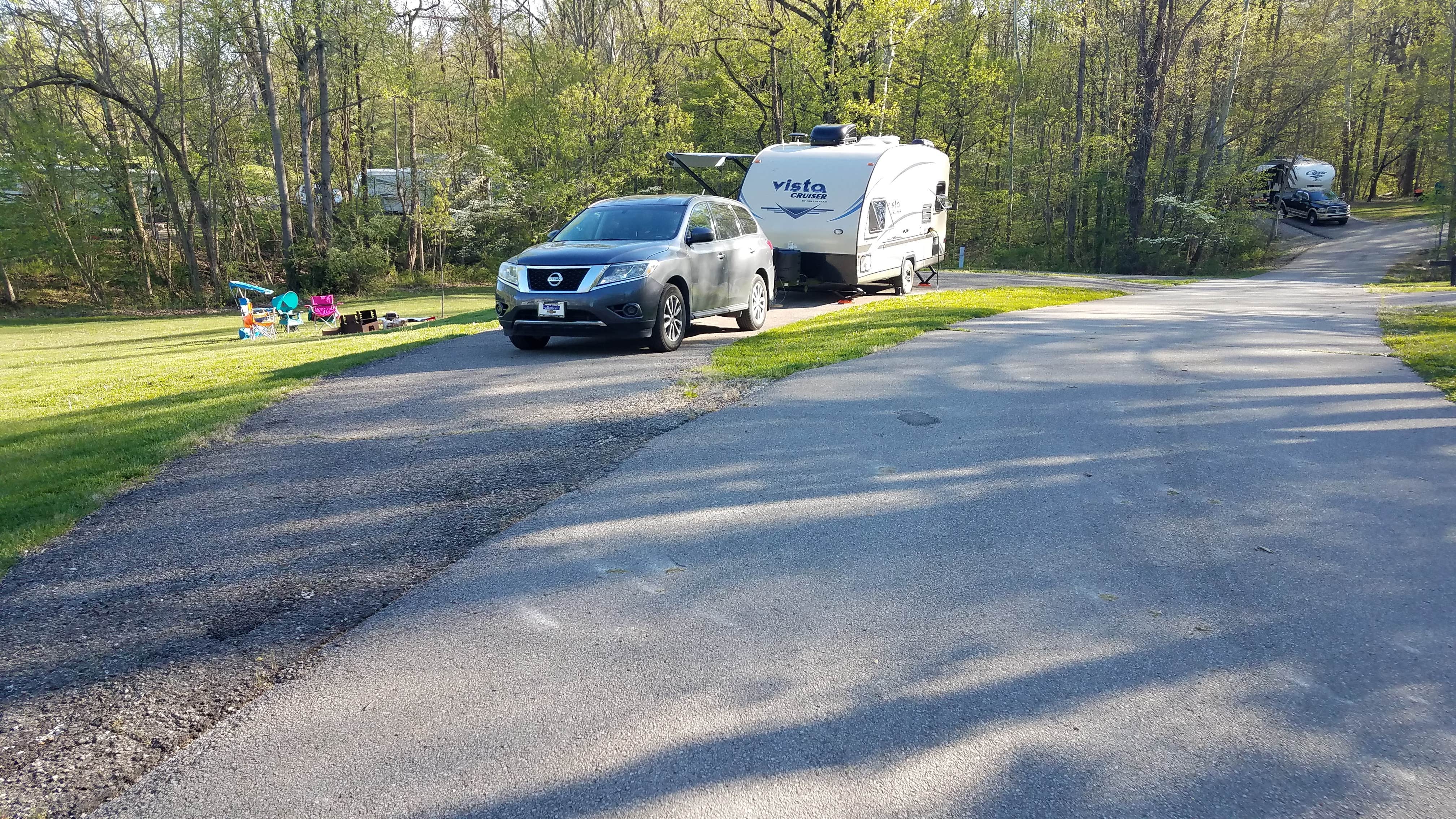Dave R.'s photo of rv camping at Cecil M Harden Lake Raccoon State Recreation Area near Marshall, IN
