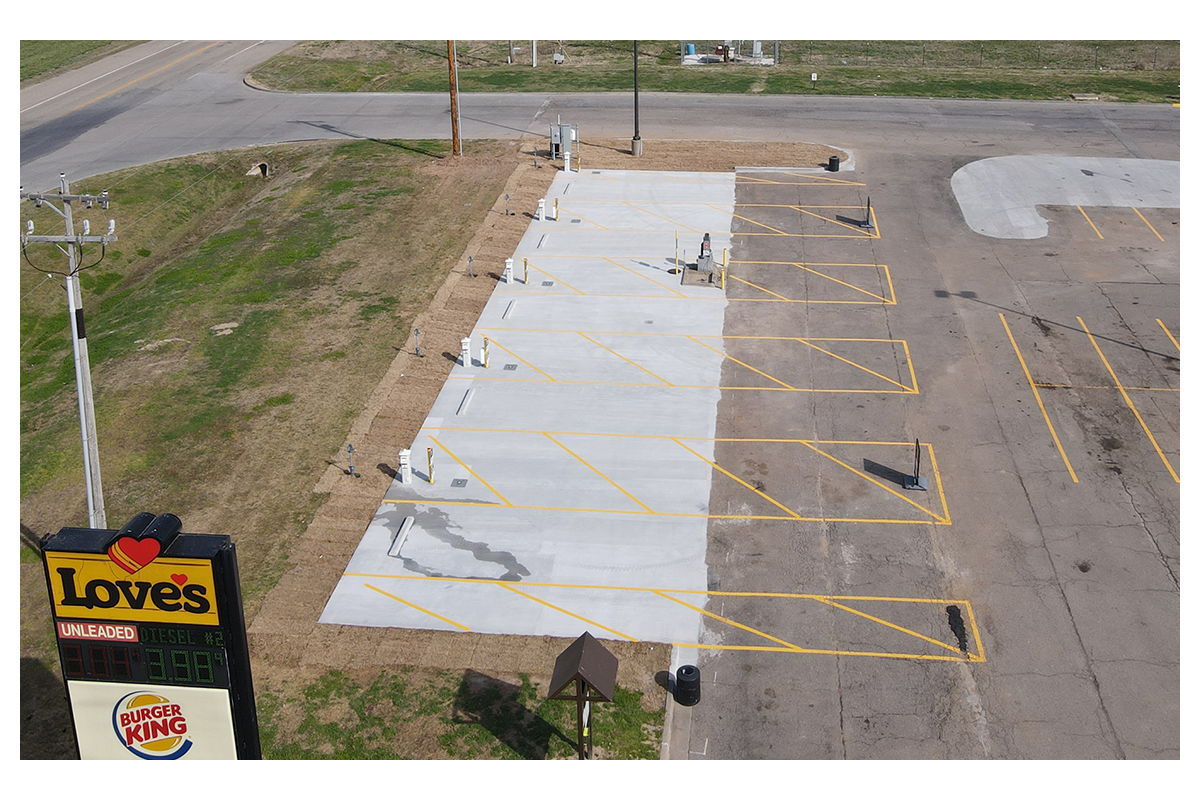 Camper-submitted photo at Love's RV Hookup-Webbers Falls OK 255 near Eufaula Lake