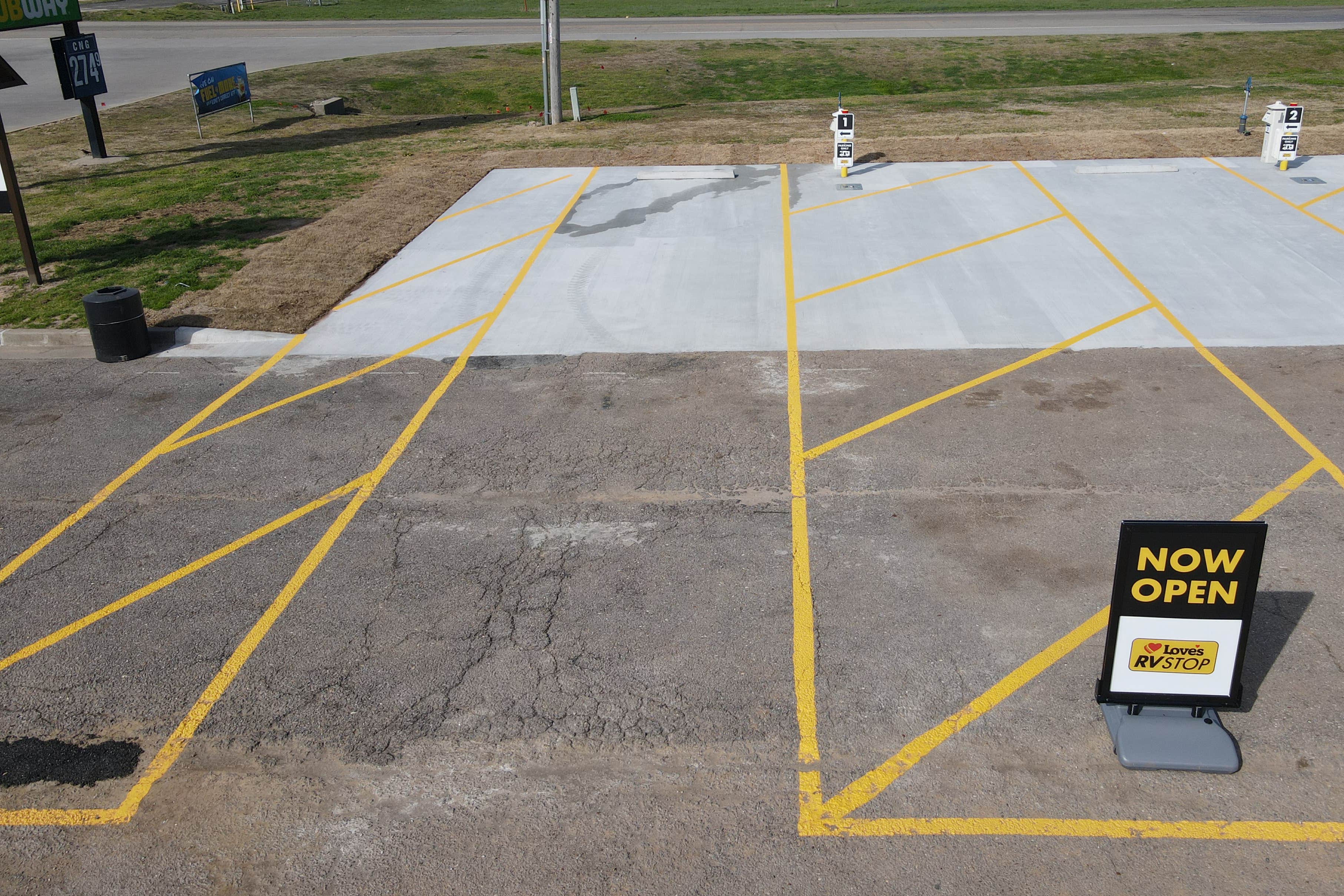 Camper-submitted photo at Love's RV Hookup-Webbers Falls OK 255 near Eufaula Lake