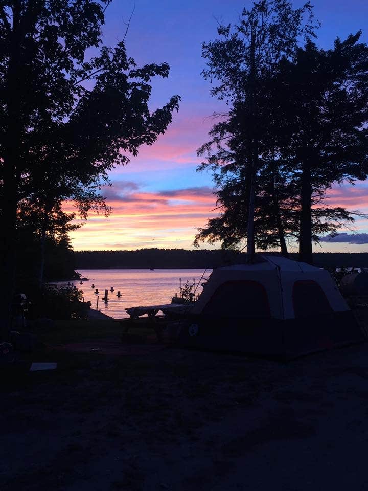 April R.'s photo at Birches Lakeside Campground near Manchester, ME