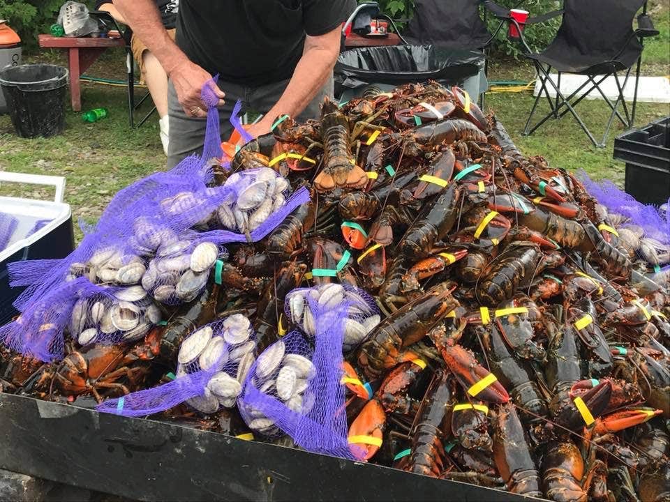 Camper-submitted photo at Birches Lakeside Campground near Manchester, ME