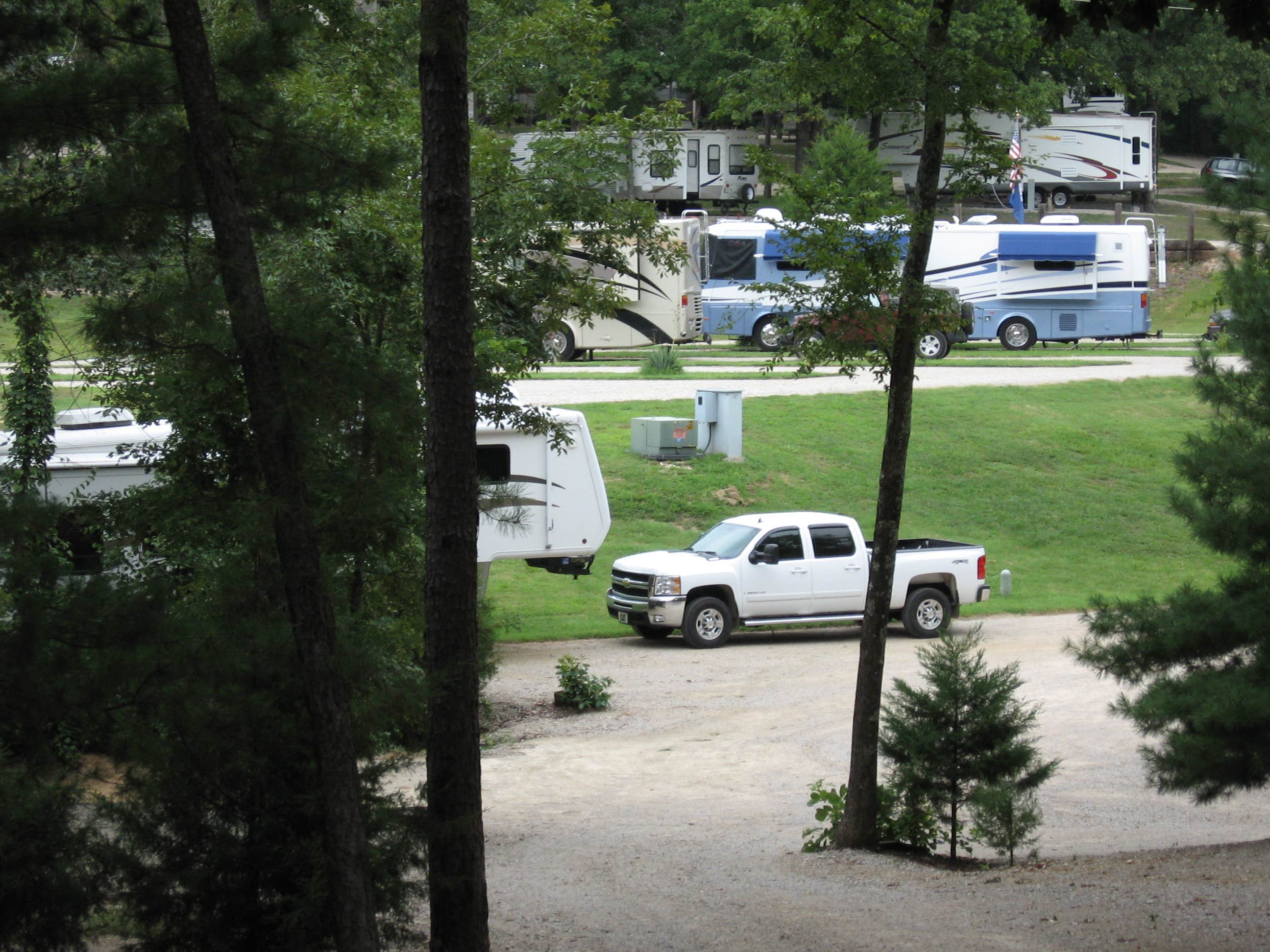 Jean H.'s photo of rv camping at Camelot RV Campground/RV Park near Poplar Bluff, MO