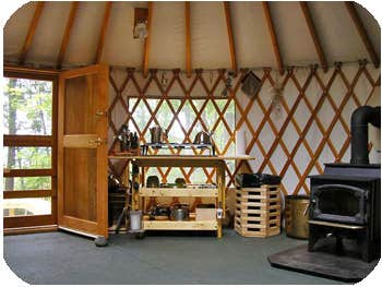 Camper submitted image from Frost Mountain Yurts - 5