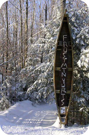 Camper submitted image from Frost Mountain Yurts - 5