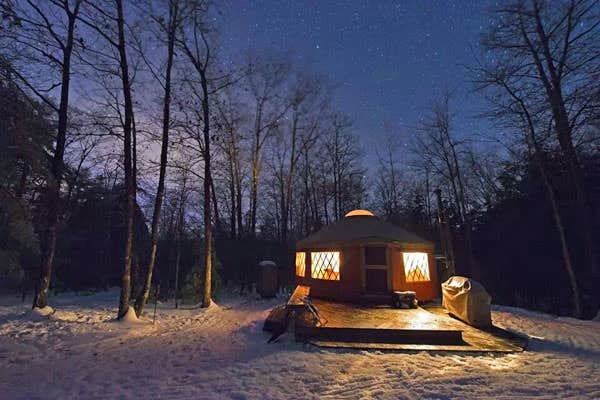 Camper submitted image from Frost Mountain Yurts - 4