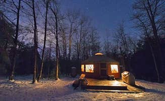 Scott M.'s photo at Frost Mountain Yurts near Denmark, ME