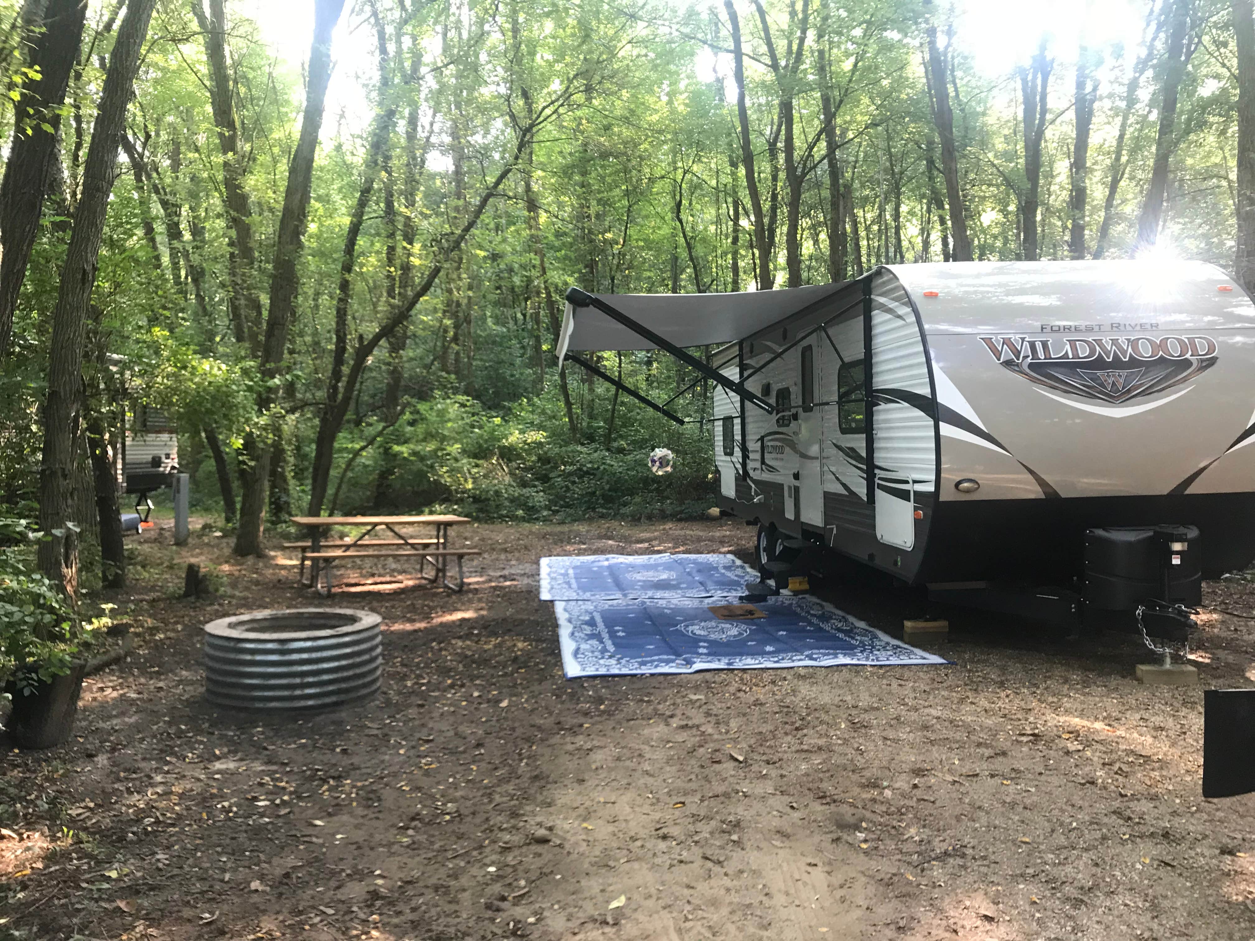 Jason C.'s photo of rv camping at Fort Custer Recreation Area near Hickory Corners, MI