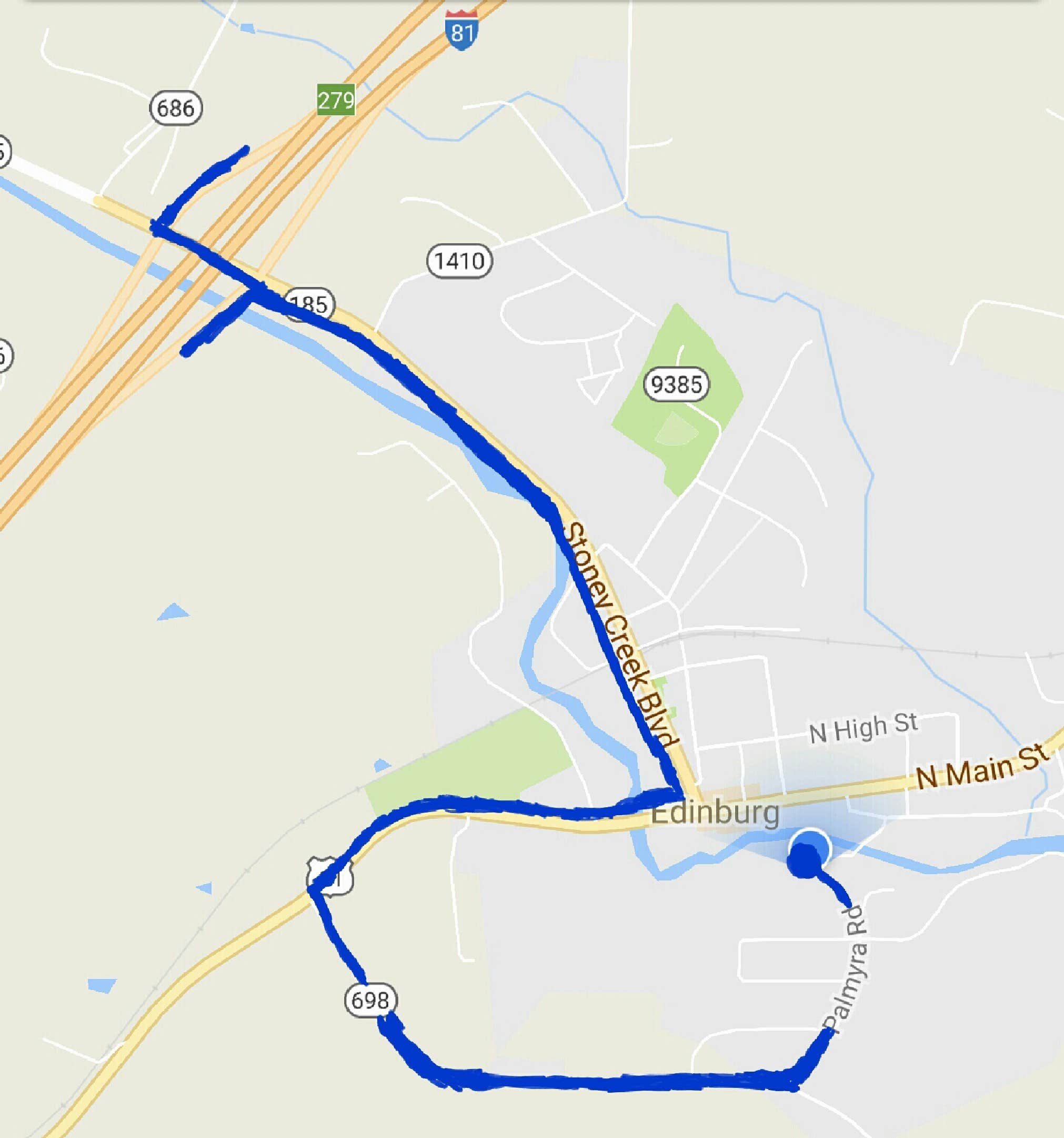 Camper-submitted photo at Creekside Campground near Luray, VA