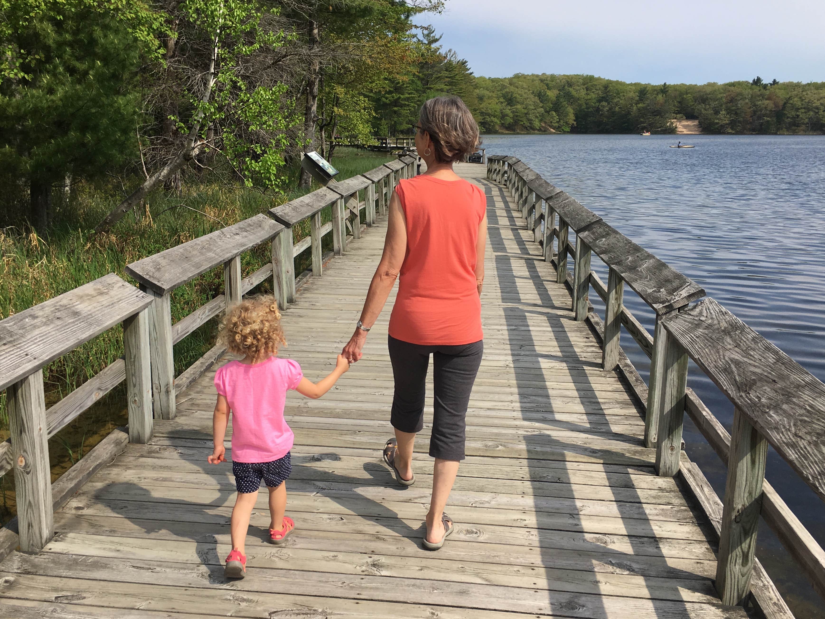 Camper-submitted photo at Cedar Campground — Ludington State Park near Custer, MI