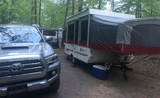 Kate  S.'s photo of rv camping at Warriors' Path State Park Main Campground — Warriors' Path State Park near Bulls Gap, TN