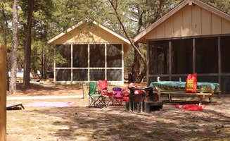 Phinon W.'s photo of glamping accommodations at Cape Henlopen State Park Campground near Smyrna, DE