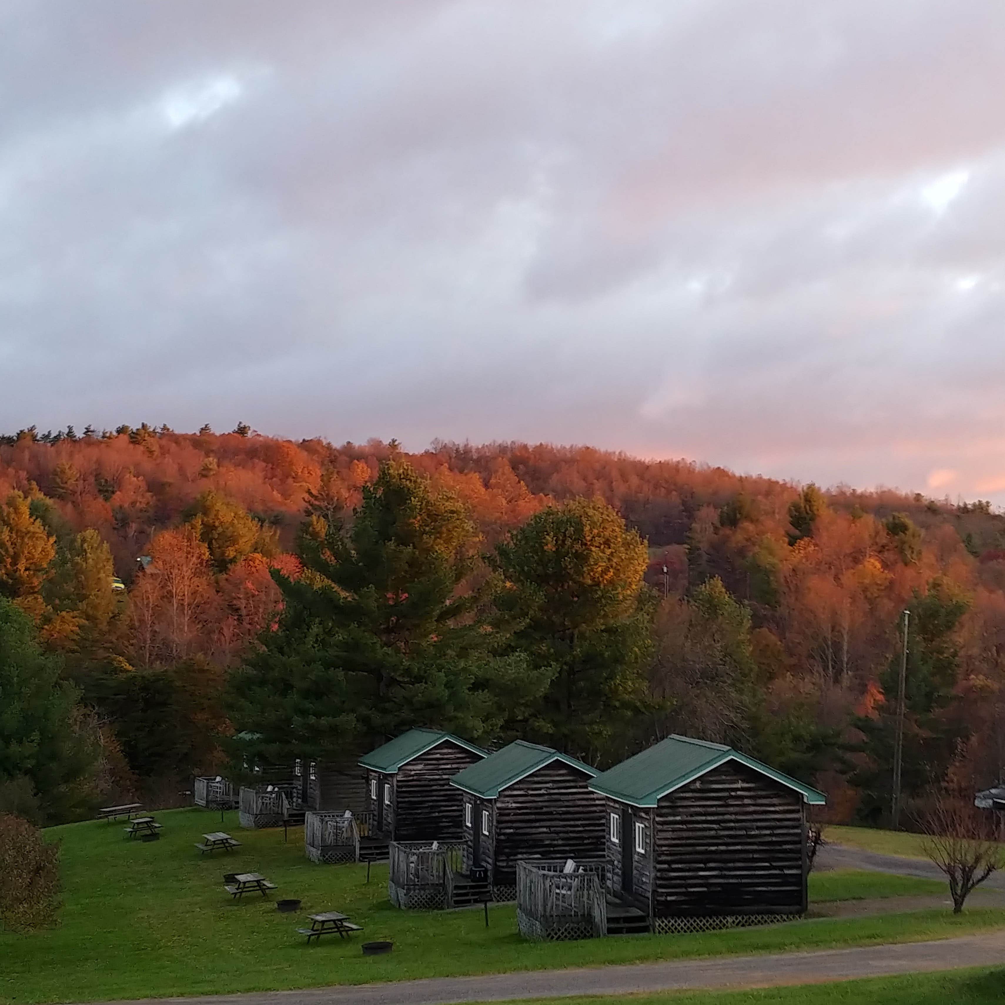 Jennifer  W.'s photo of a cabin at Fancy Gap Cabins and Campground near Draper, VA