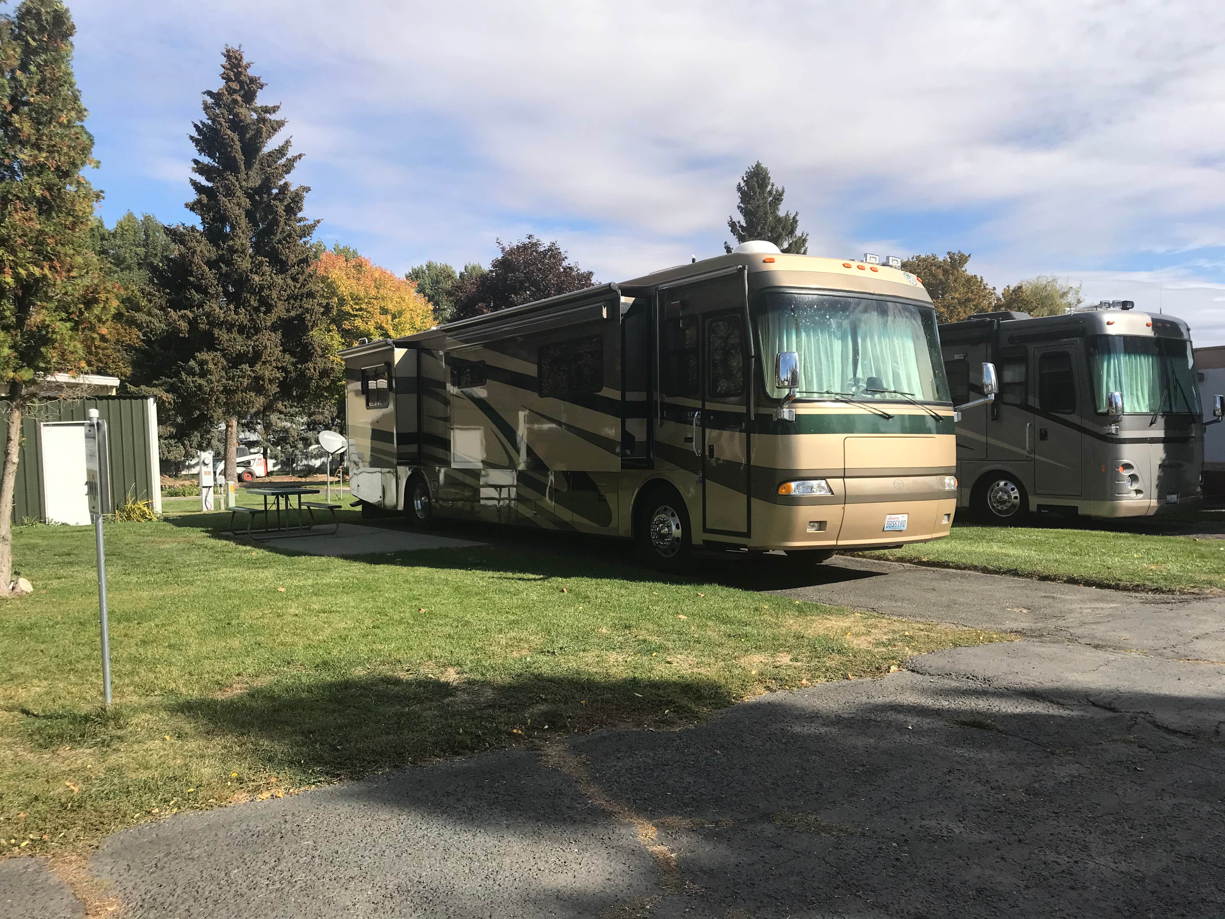 Debbie R.'s photo of rv camping at Goose Creek RV Park & Campground near Hartline, WA