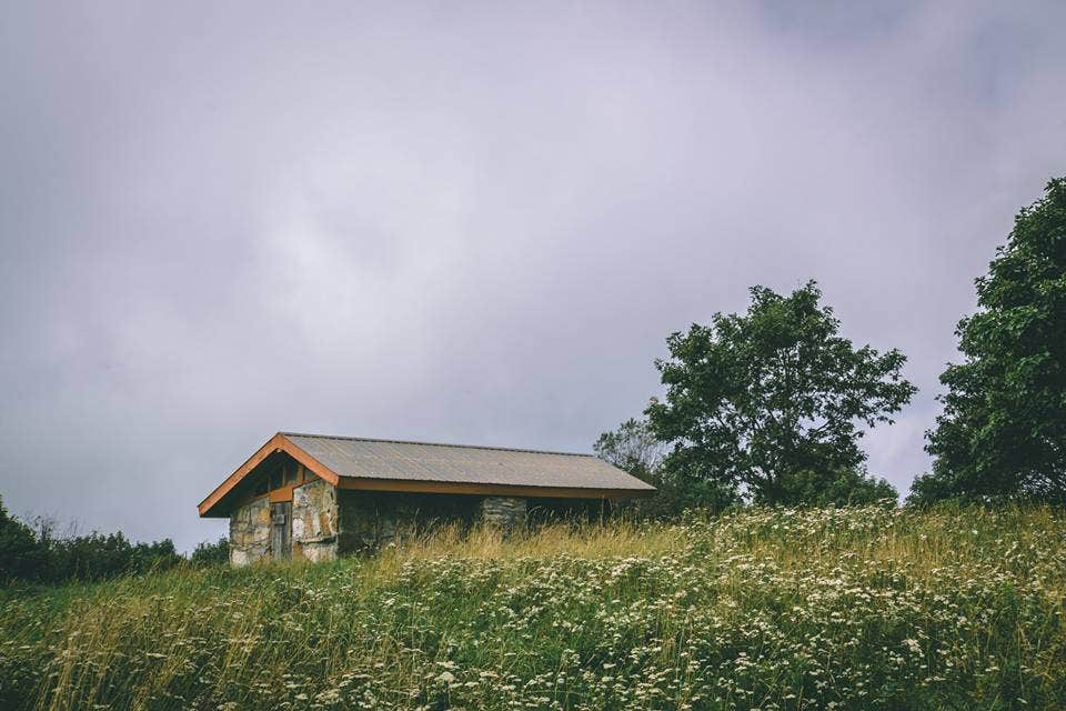 Camper-submitted photo at Chestnut Knob Shelter, Appalachian Trail near Max Meadows, VA