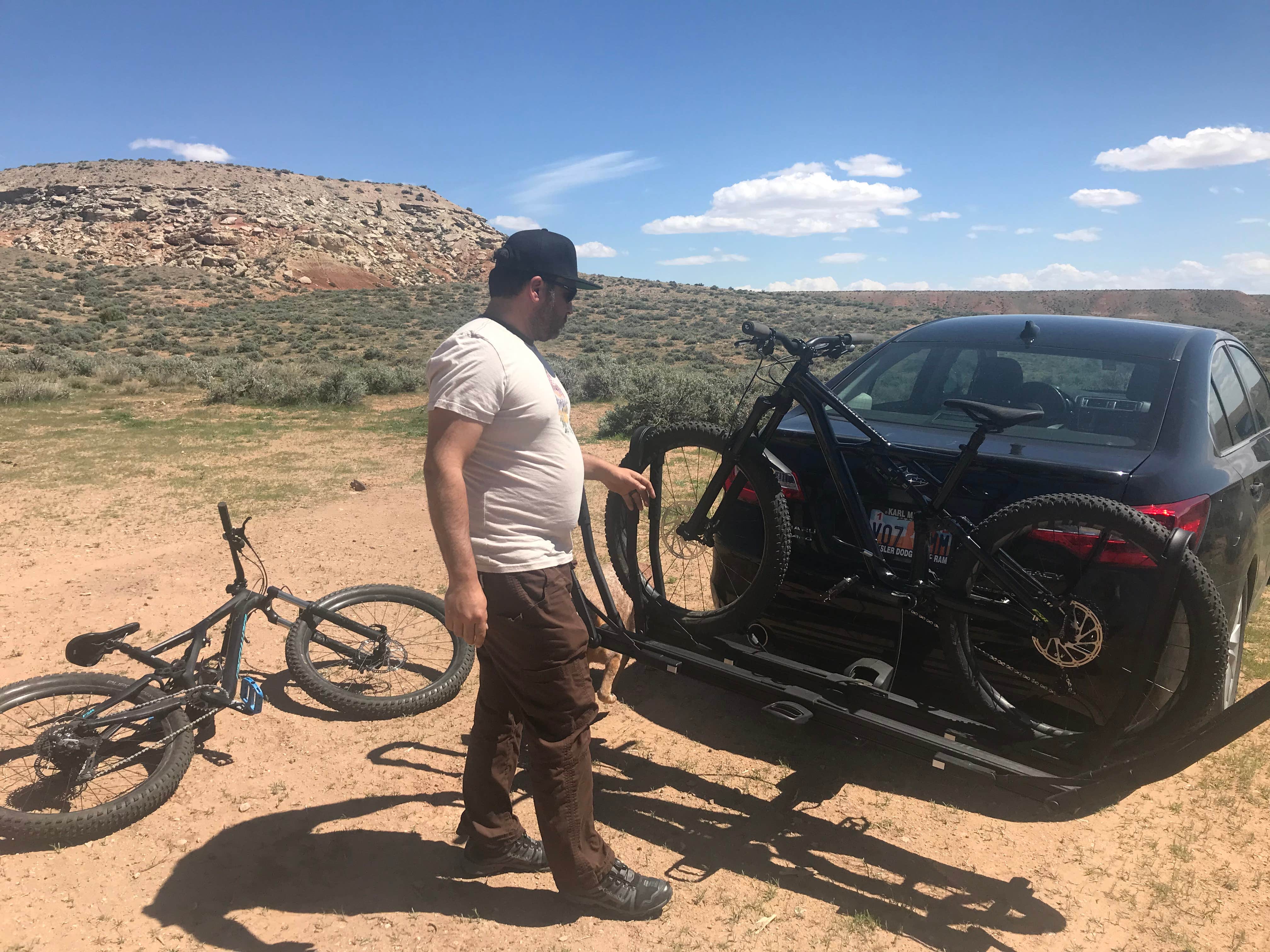 Camper-submitted photo at McCoy Flats MTB Trailhead near Duchesne, UT