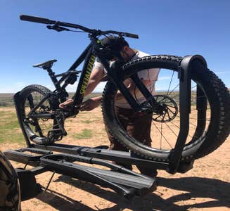 Camper-submitted photo from McCoy Flats MTB Trailhead
