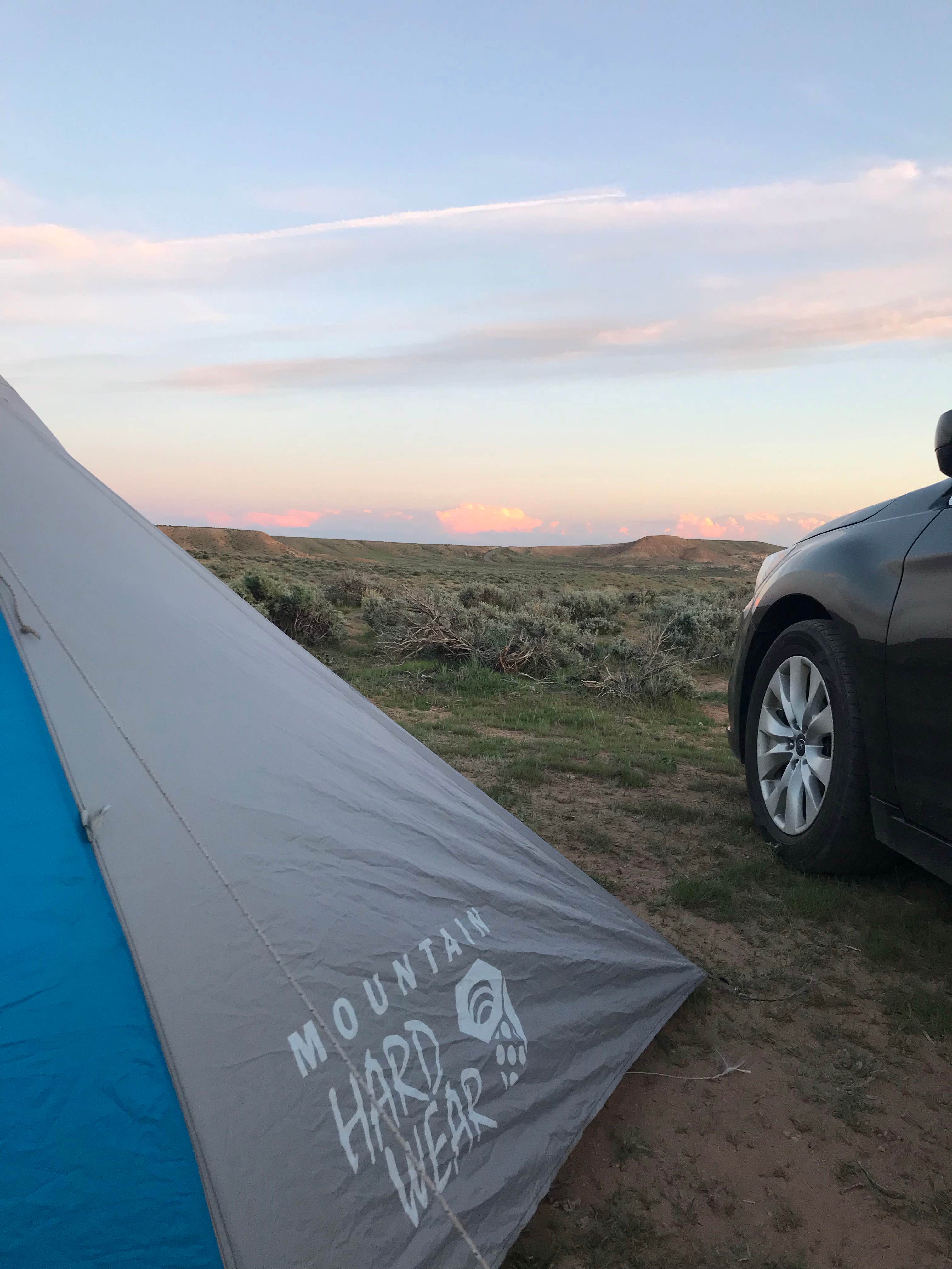 Camper-submitted photo at McCoy Flats MTB Trailhead near Neola, UT