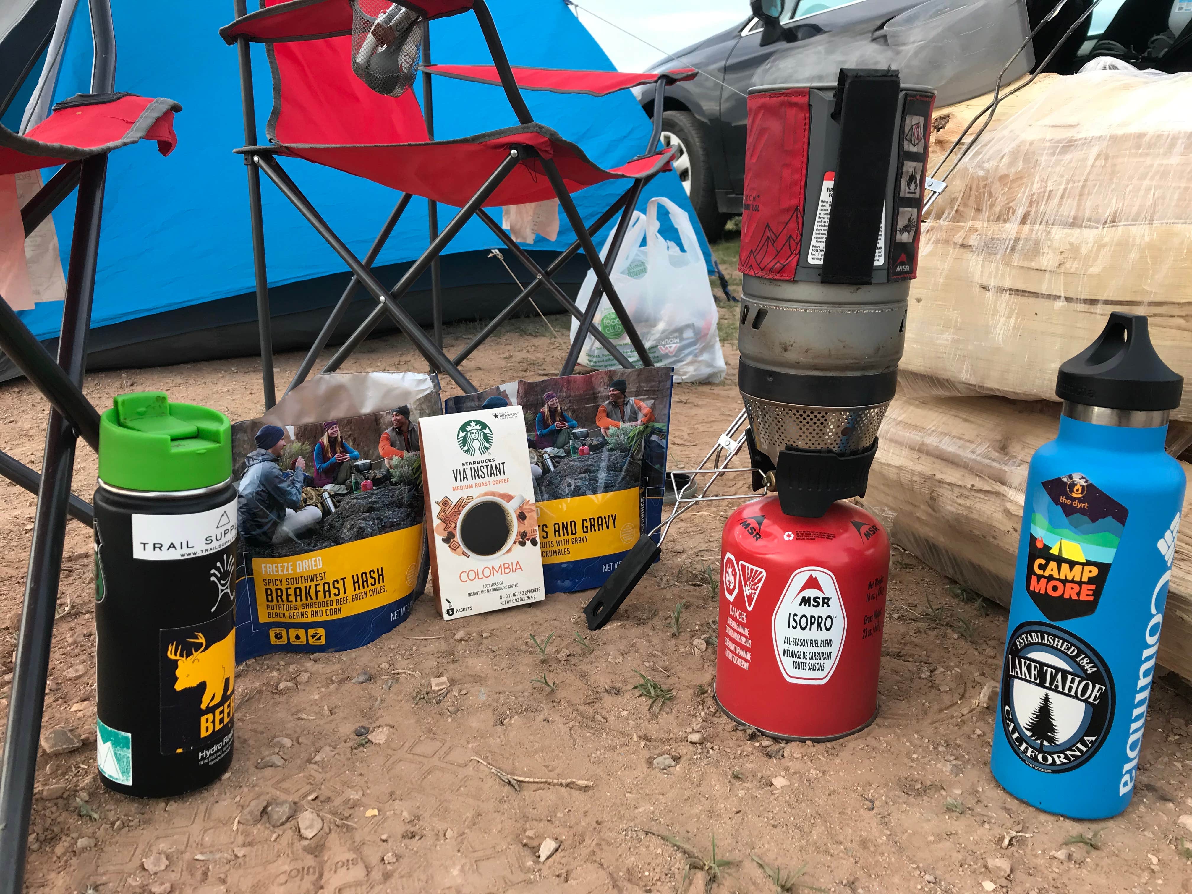 Camper-submitted photo at McCoy Flats MTB Trailhead near Duchesne, UT