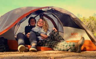 Kd D.'s photo of tent camping at North Area — Colorado Bend State Park Campground near Buchanan Dam, TX
