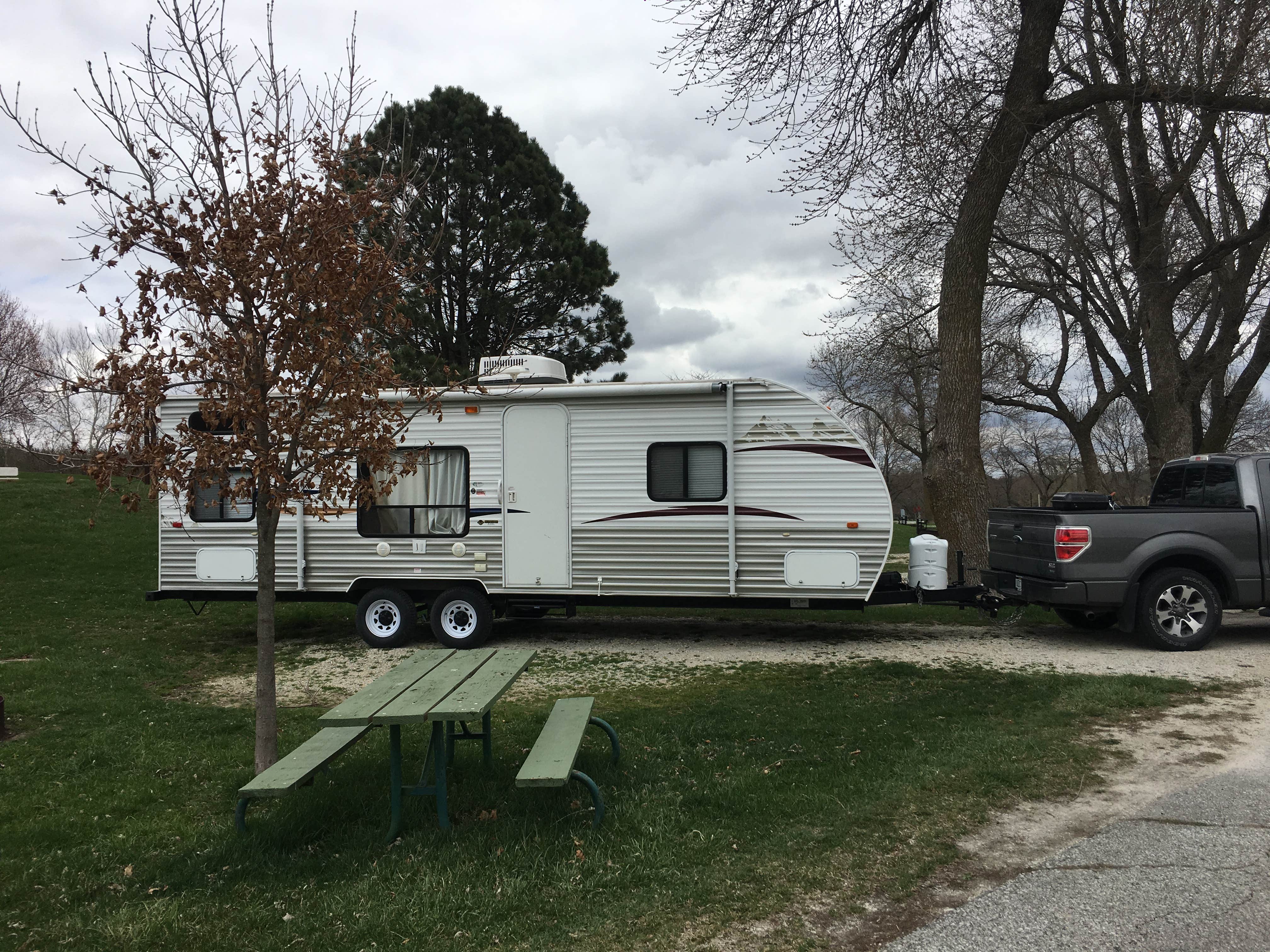 John K.'s photo of rv camping at Lake Anita State Park Campground near Greenfield, IA