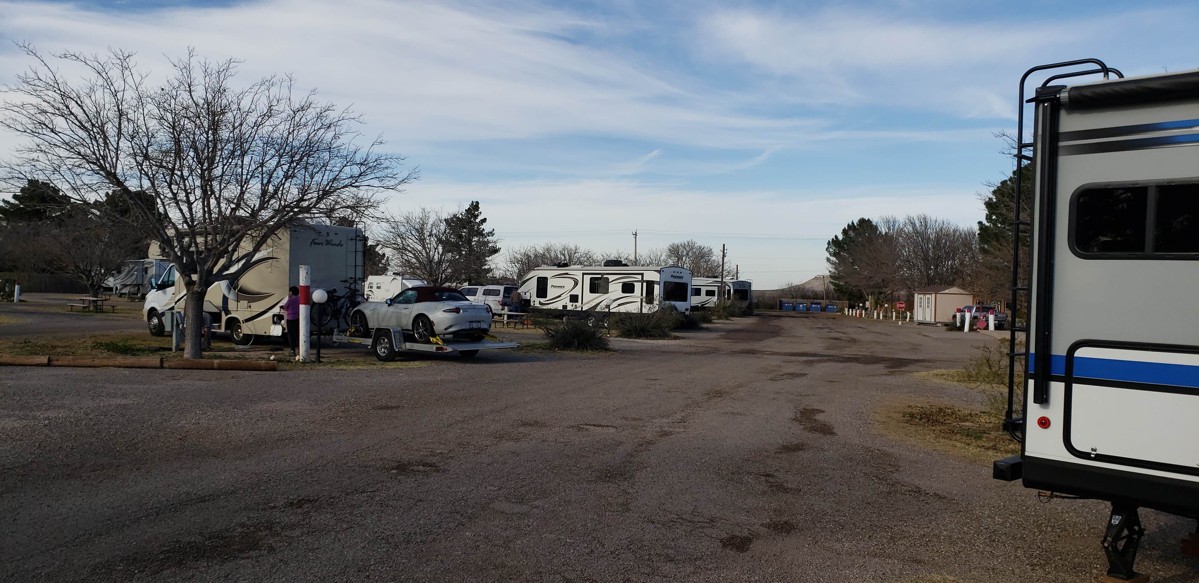 Mary T.'s photo of rv camping at Fort Stockton RV Park near Fort Stockton, TX