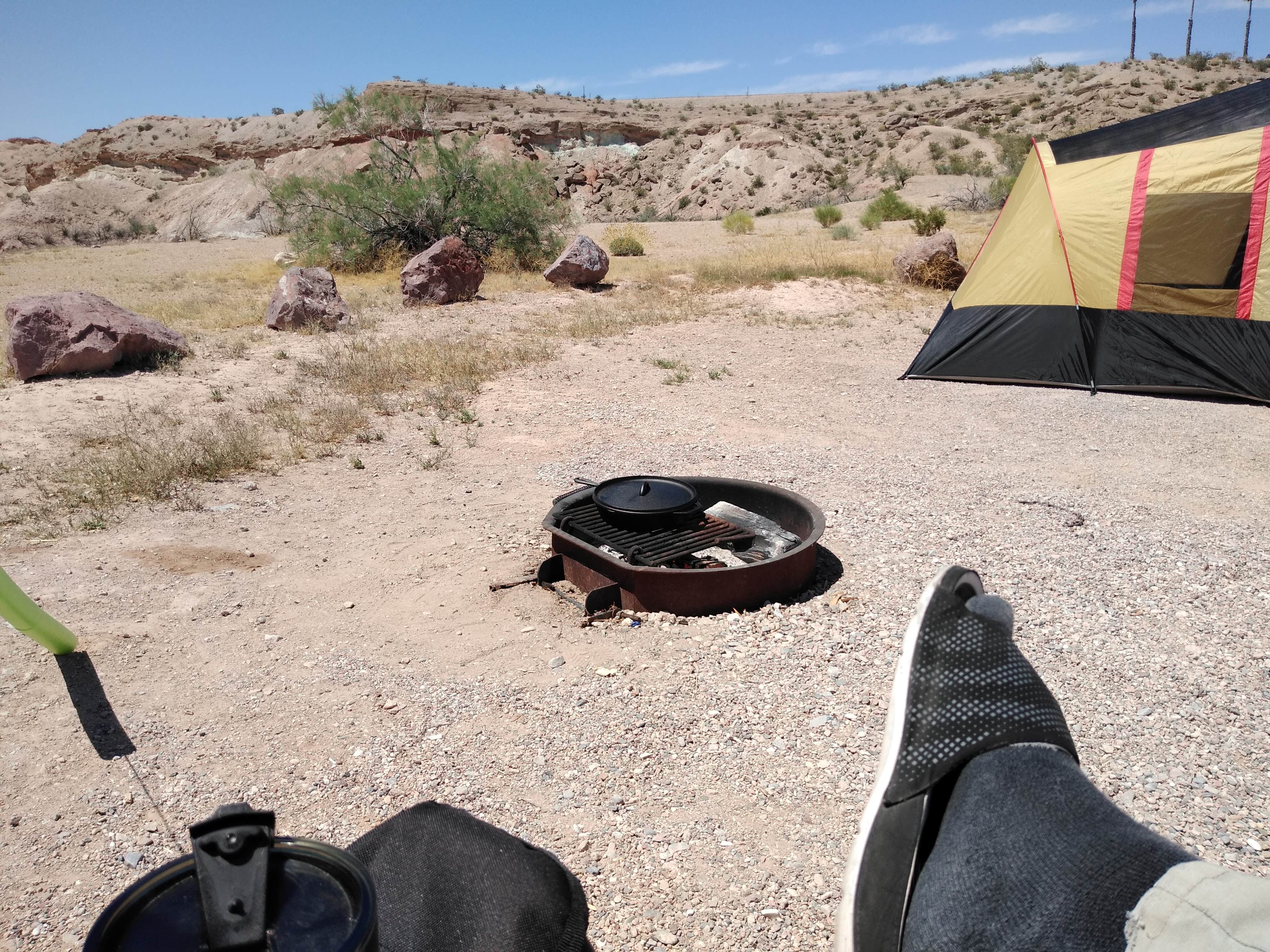 Derek M.'s photo at Echo Bay Lower Campground — Lake Mead National Recreation Area near Temple Bar Marina, AZ