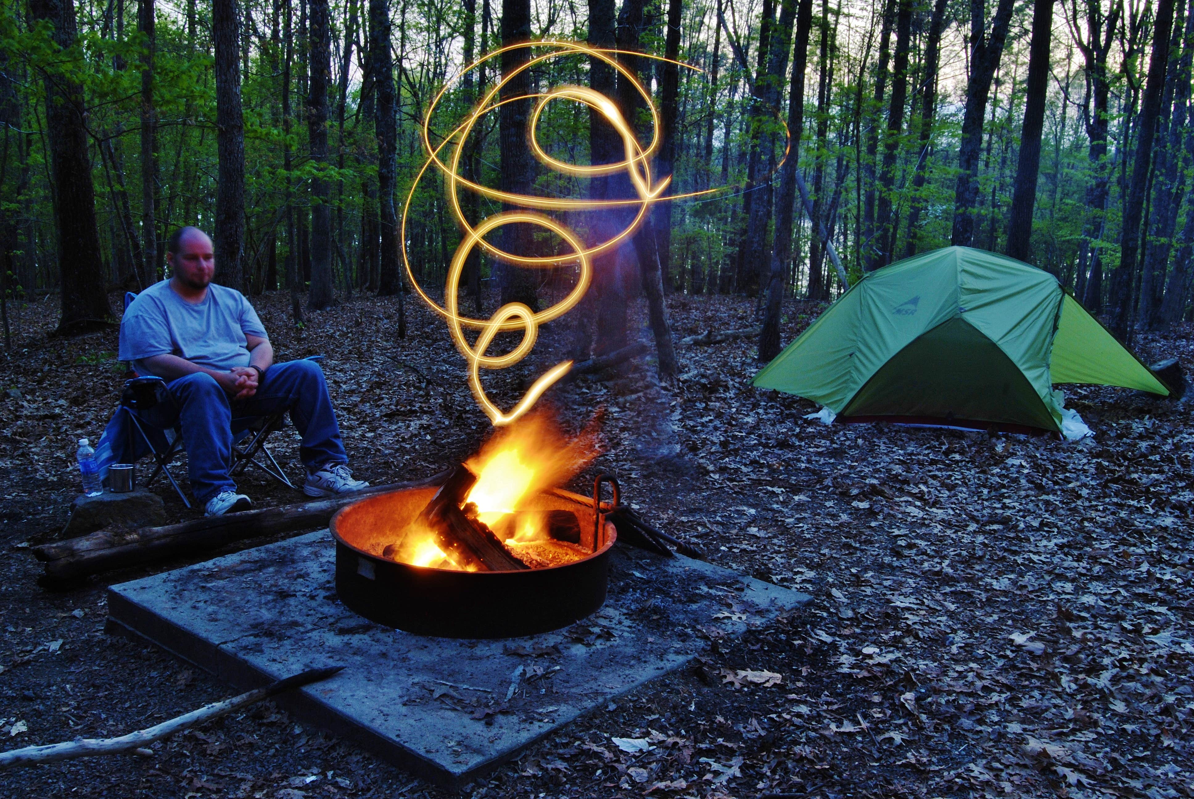 Camper submitted image from New Hope Overlook Primitive Campground — Jordan Lake State Recreation Area - 4