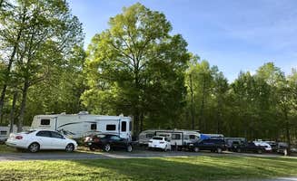 Nikki A.'s photo of rv camping at Deep River Campground And RV Park near Germanton, NC