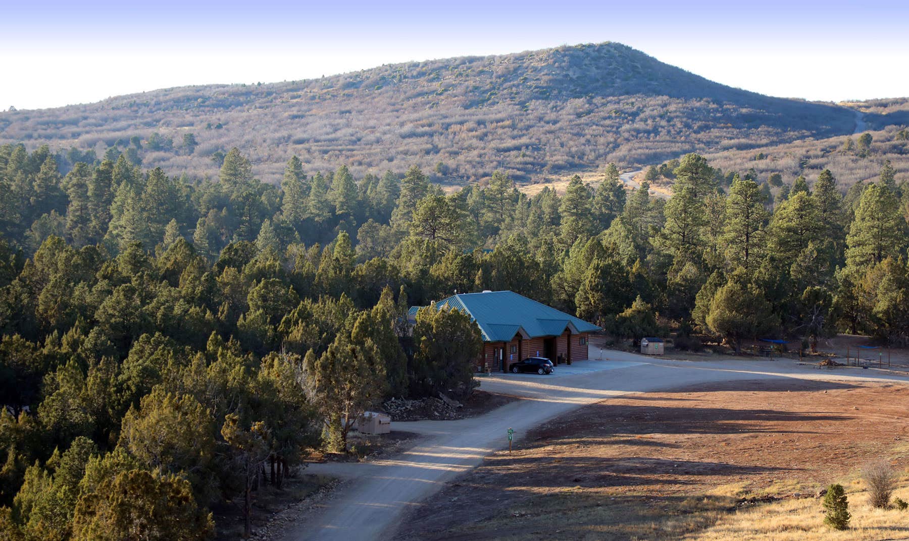 Campground setting