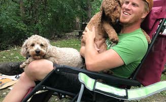 Anna S.'s photo of camping with pets at Cannon Falls Campground near Apple Valley, MN