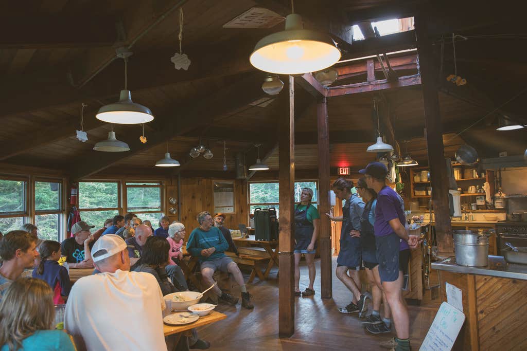 Camper submitted image from Lonesome Lake Hut - 1