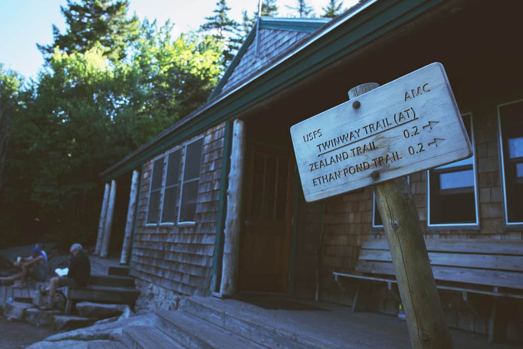 Camper submitted image from Zealand Falls Hut - 2