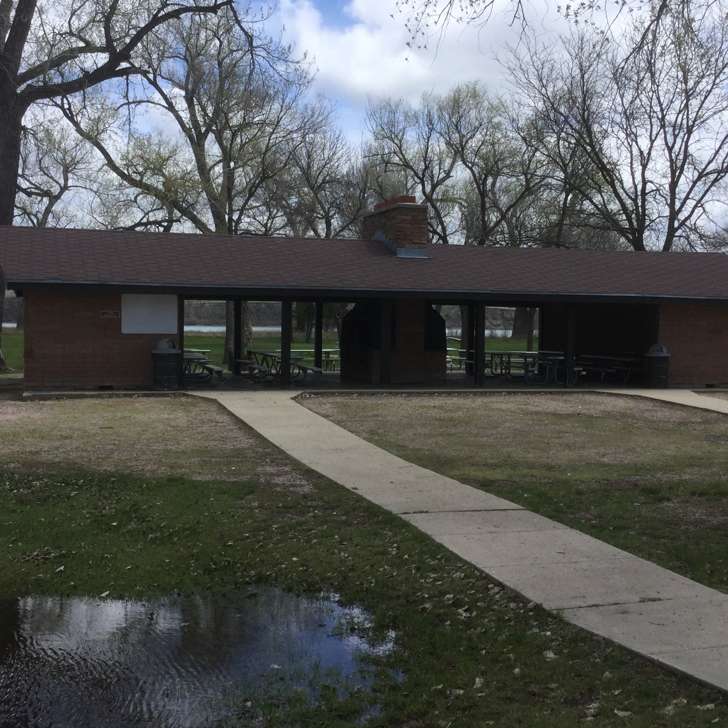 Largest of the 3 picnic shelters