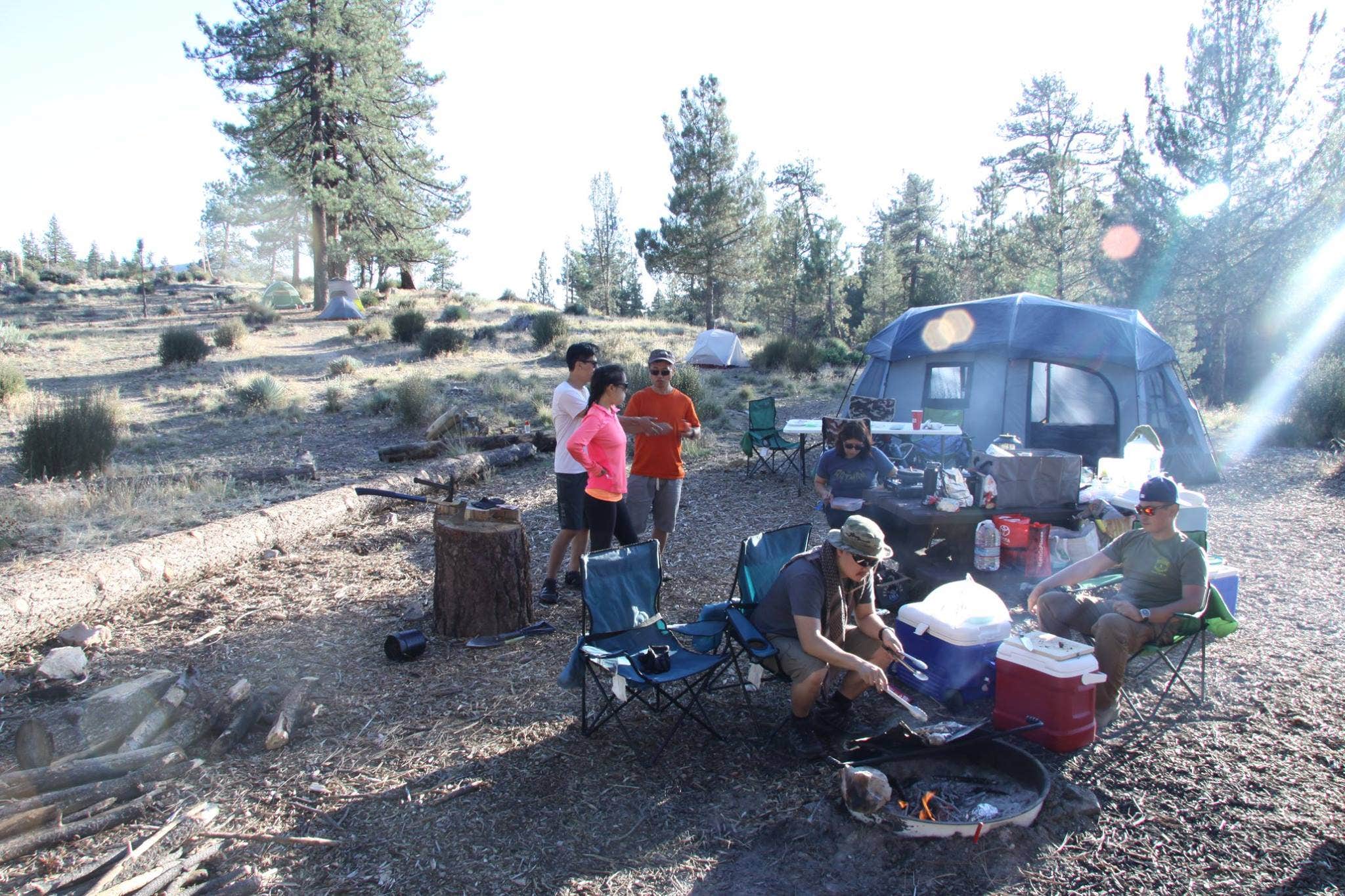 Camper submitted image from Angeles National Forest Meadow Group Campground - 5