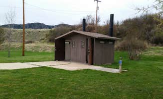 Dexter I.'s photo of glamping accommodations at Holter Dam Rec. Site Campground near Ulm, MT
