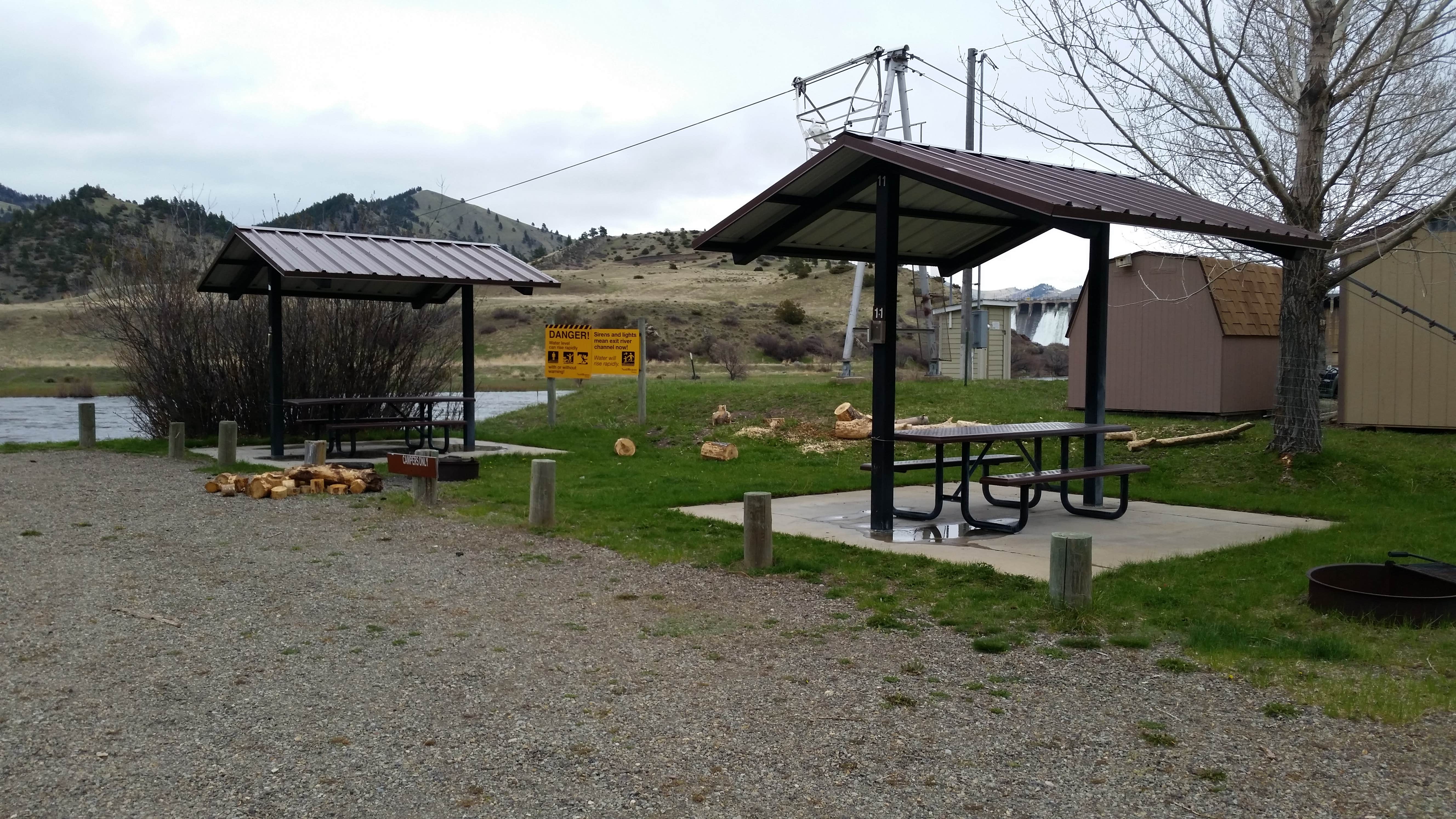 Camper-submitted photo at Holter Dam Rec. Site Campground near Lewis and Clark National Forest