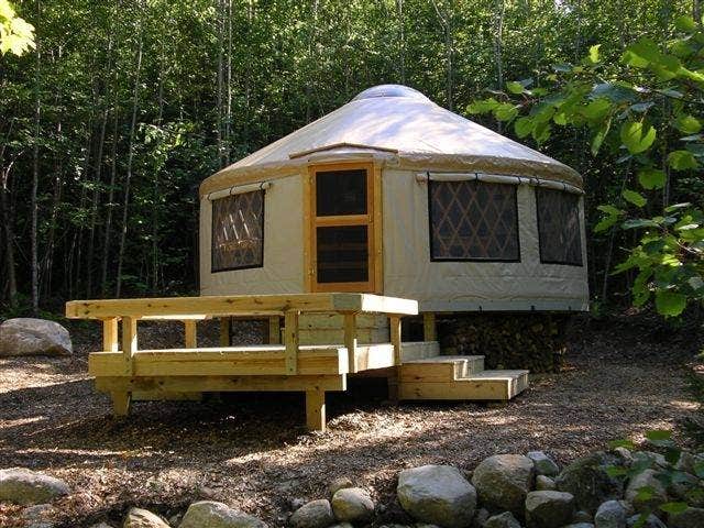 Camper submitted image from Frost Mountain Yurts - 3