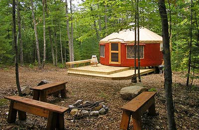 Camper submitted image from Frost Mountain Yurts - 1